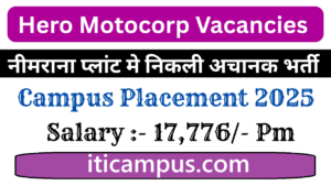 Hero MotoCorp Campus Placement